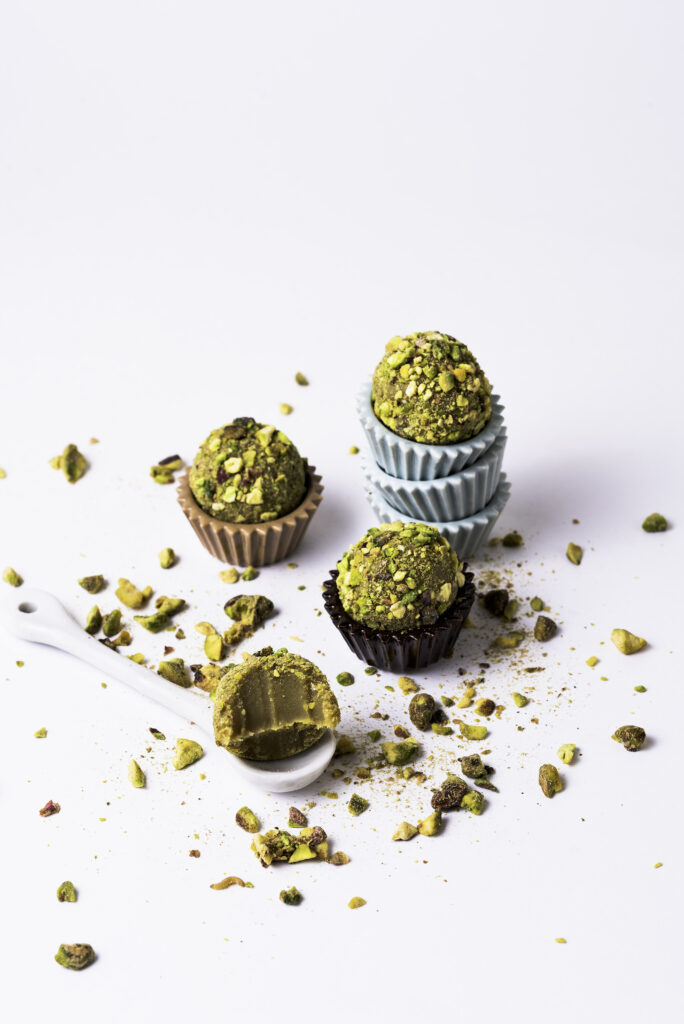 Brigadeiro gourmet de pistache