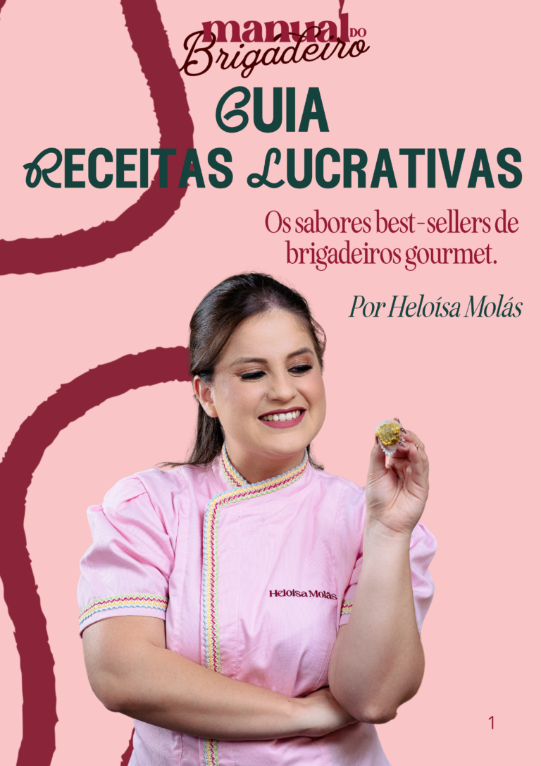 Capa do Guia Receitas Lucrativas, por Heloísa Molás
